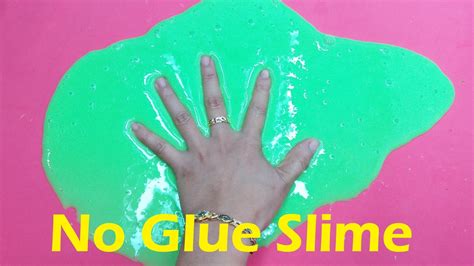 How To Make Slime Without Glue Or Borax But With Dish Soap No Glue