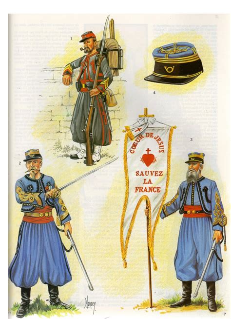 Zuavos Del Mundo Zouaves Of The World El Uniforme De Les Volontaires