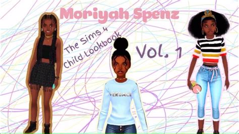 The Sims 4 Cas Child Lookbook Cc Folder Urban Child Youtube