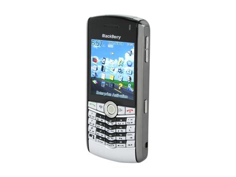 Blackberry Pearl Silver Unlocked Gsm Smart Phone With 13 Mp Camera