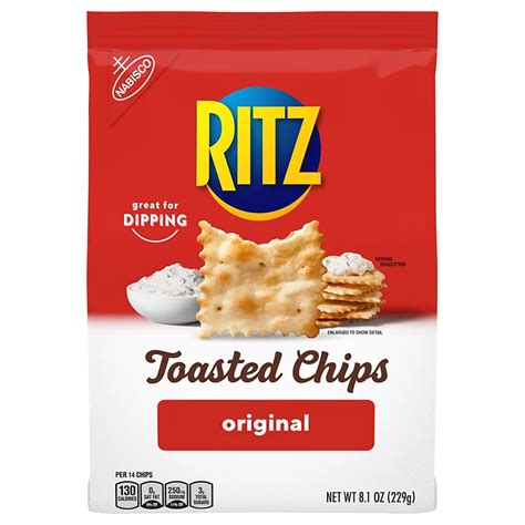 Nabisco Ritz Original Toasted Chips Shop Snacks And Candy At H E B