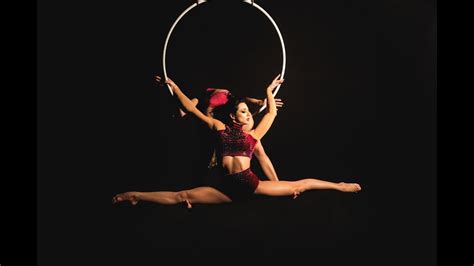 Duo Aerial Ring Elegant Sexy Circus Act Hire Event Extreme