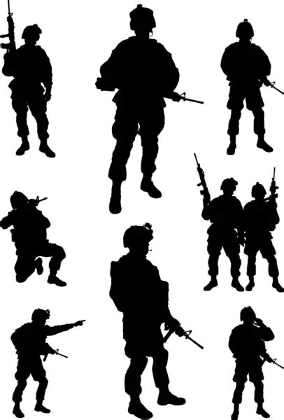Army Soldier Vector Art Stock Images Depositphotos