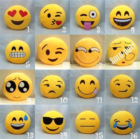 Add emoji one emoticons to your posts and pages. Handmade Emoji Pillow/ Stuffed Plush Toy | Emoji pillows ...