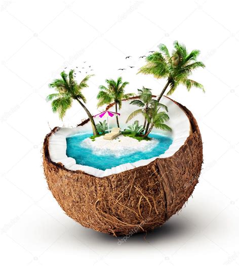 Tropical Island Stock Photo By ©vadmary 21702041