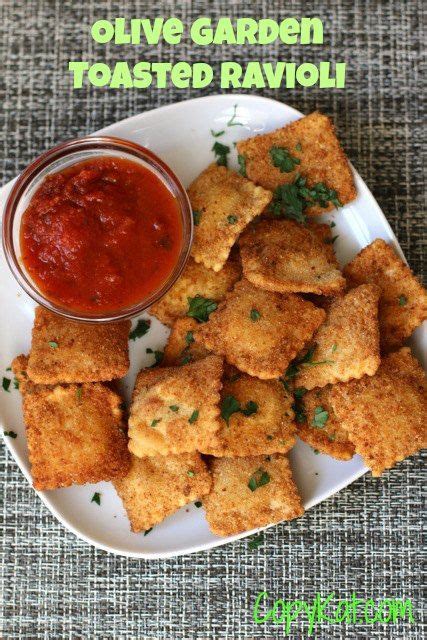 Olive garden is an american casual dining restaurant chain offering american and italian cuisine. Olive Garden Toasted Ravioli | Recipe | Toasted Ravioli ...