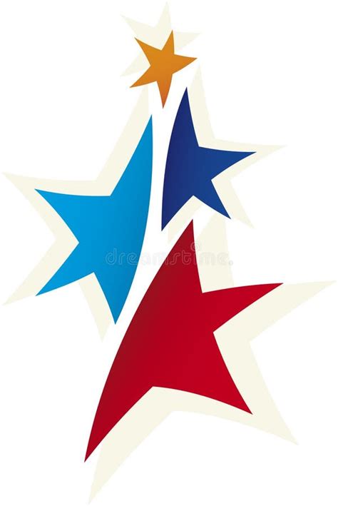 Reaching The Stars Stock Vector Illustration Of Logo 4889479