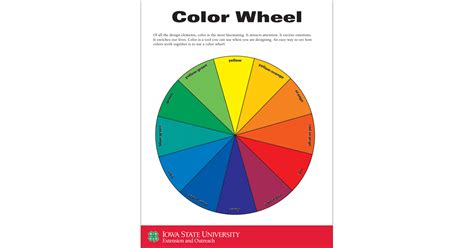 12 Colors Of The Color Wheel