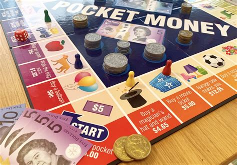 Pocket Money Game Designed In Melbourne Board Game Money Games