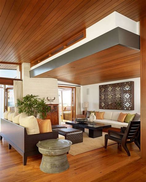 Modern Wooden Interior Beach Home Livingroom Design 900x1125 