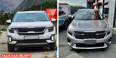 Kia Seltos Old Vs New What S The Major Difference Between Old And New Seltos Team Car Delight