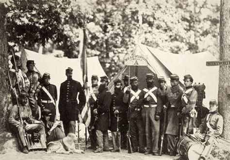 Posterazzi Civil War Militia 1861 Ngroup Of Members Of The 8th New