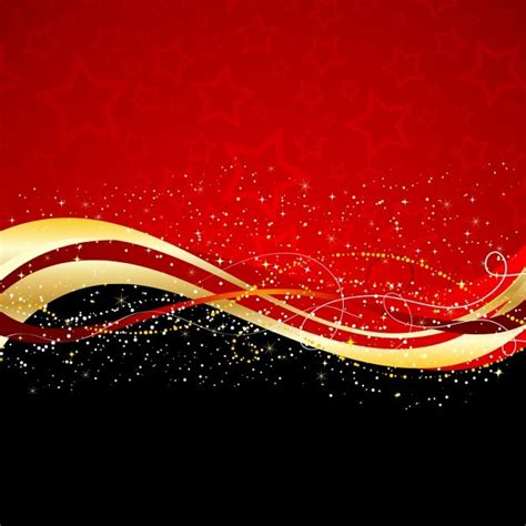 Elegant Vector Red And Gold Background Stock Vector Image By ©natalia