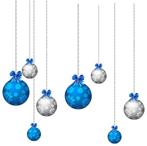 Hanging Christmas Ornaments Png Free Download Png Mart