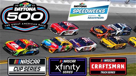 Nascar 2023 Daytona 500speedweeks Schedule Youtube