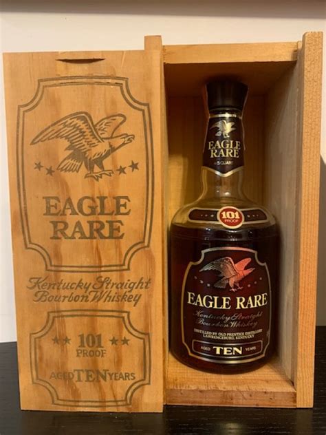 Eagle Rare 10yr Bourbon 101 Proof 1975 45 Quart With Box