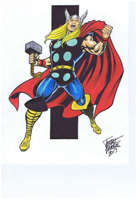 Thor By Joseph Mackie In Bernd Philipps Berndsgallery Comic Art