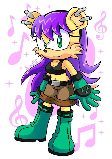 mina mongoose 1st outfit by arung98 sonic and shadow sonic fan art sonic satam