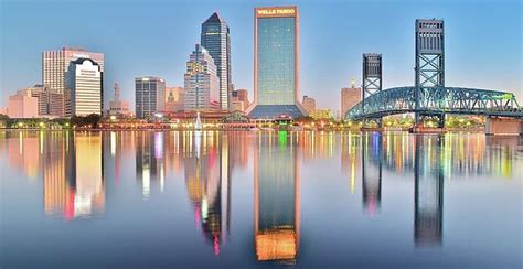 Jacksonville Florida Cityscape Usa Florida Images State Image