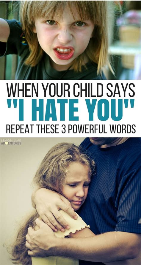3 Poderosas Palabras Para Usar Cuando Tu Hijo Te Diga Te Odio Wzrost