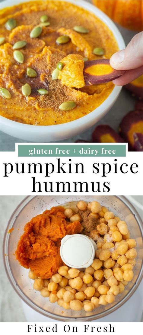 Maybe you would like to learn more about one of these? Pumpkin Spice Hummus | Recipe | Dairy free appetizers ...