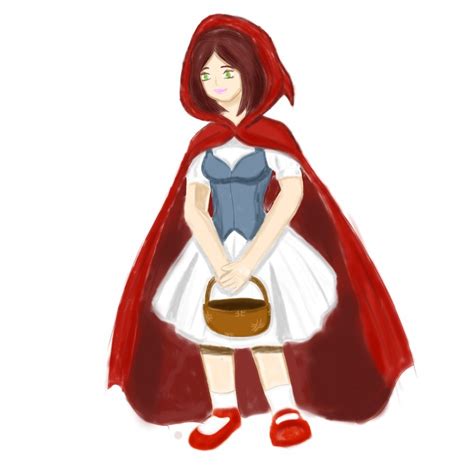 cartoon little red riding hood clipart free image download