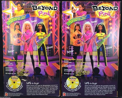 Lot Of 2 Barbies Beyond Pink Barbie Beyond Pink Teresa Ebay Rock Cafe Hard Rock Greatest