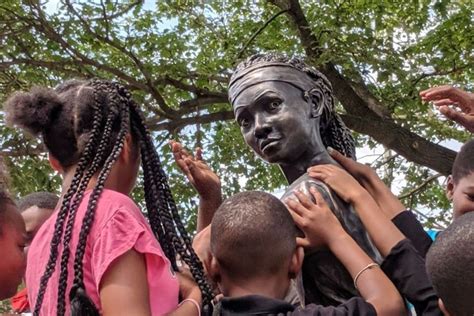 City Erects First Statue Of An African American Girl In South Philly
