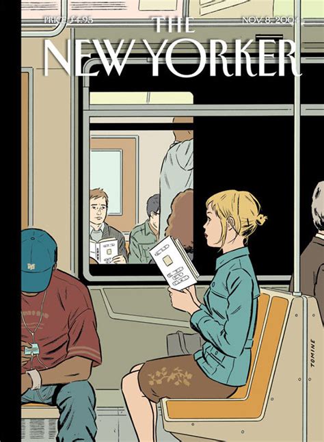 The New Yorker Cover November 8 2004 By Adrian Tomine Vintage