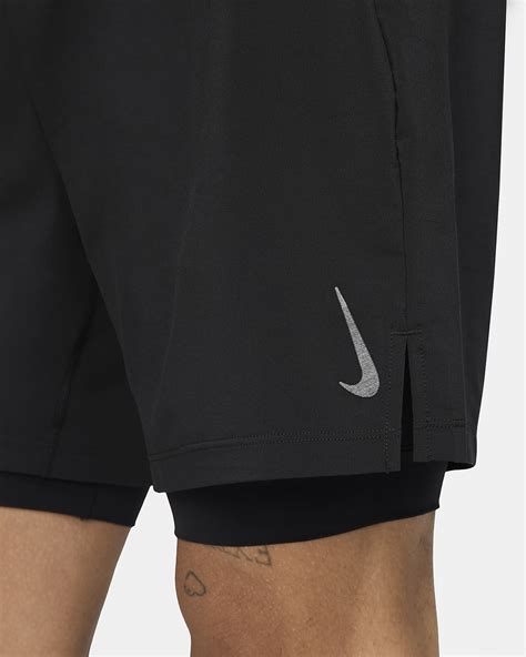 Nike Yoga Mens 2 In 1 Shorts