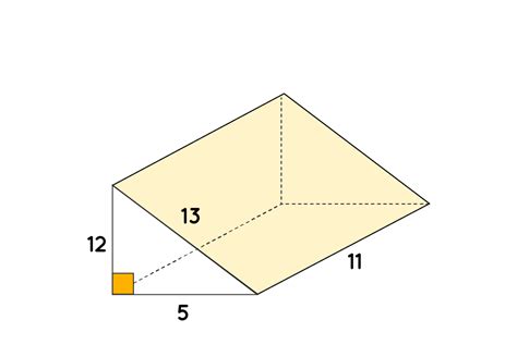 Net Of A Right Angled Triangular Prism