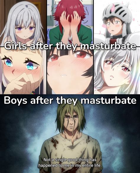 The Post Nut Clarity Hits Hard Good Anime Memes
