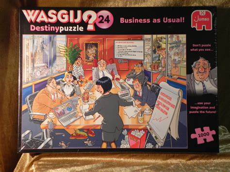 Wasgij Puzzle Nr 24 Destiny 1000 Teile Business As Usual Silkes