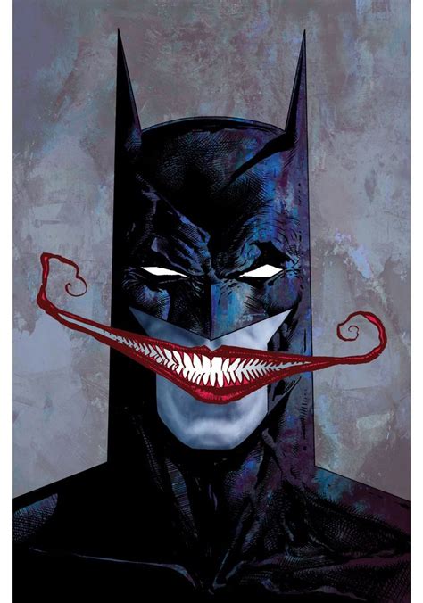 A Batman With Teeth And Fangs On Its Face