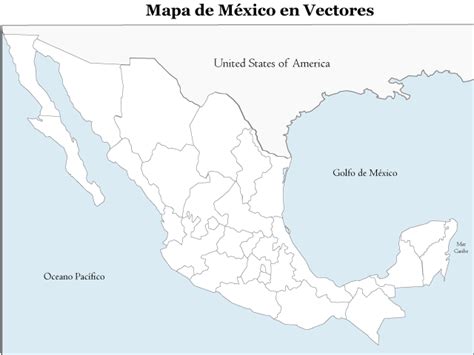 Mapa De Mexico Con Division Smilingundermy Masquerade