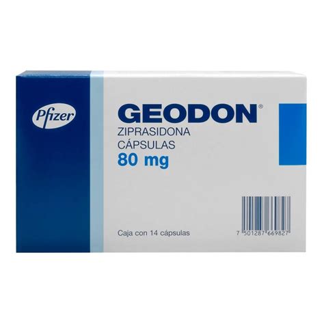 Geodon 80 Mg 14 Cápsulas Walmart