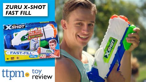 X Shot Fast Fill Water Blaster From Zuru Outdoor Toy Review Water