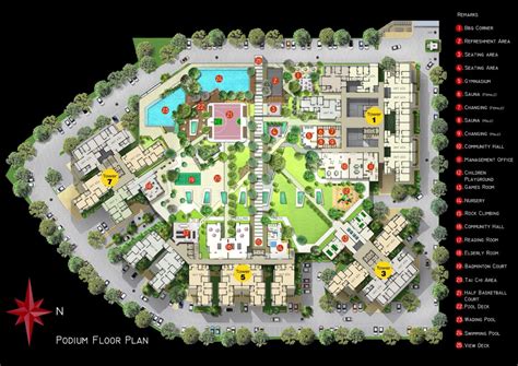 Podium Floor Plan Lo Penang Property Talk