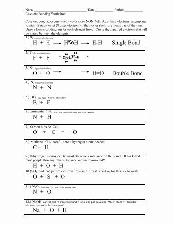Reaction types include synthesis, decomposition, single displacement, and. 50 Chemical Bonding Worksheet Key | Chessmuseum Template Library