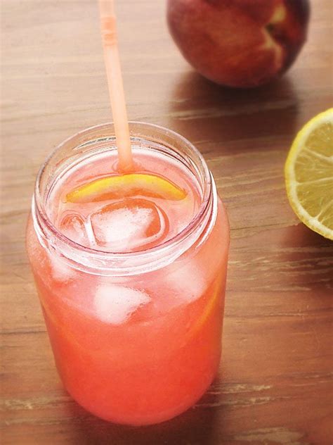 Fresh Peach Lemonade Recipe — Eatwell101