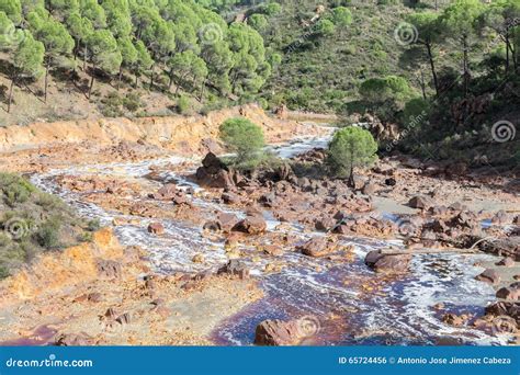 River Bed Tinto Huelva Andalusia Spain Stock Photo Image Of Open