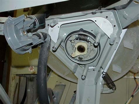 When you hear your washing machine making noise when spinning the this part helps rotate the washer drum by turning the drive belt with the machine's motor or transmission. estate by whirlpool washer model agitates, pumps, but ...