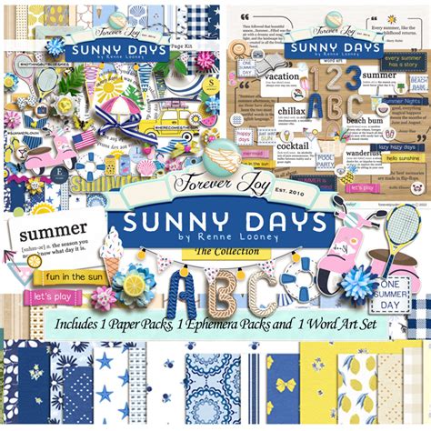 Sunny Days Collection Foreverjoy Designs