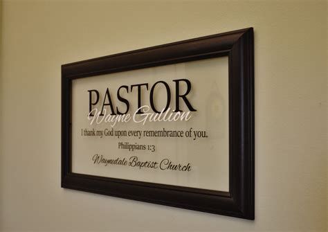 Pastor T Ideas Pastor Appreciation Wall Decor Retirement Etsy