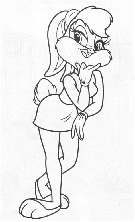 Hey there everyone , our latest update coloringimage which your kids canhave fun with is drawing lola bunny coloring pages, published in lola bunnycategory. Lola Bunny Drawing at GetDrawings | Free download