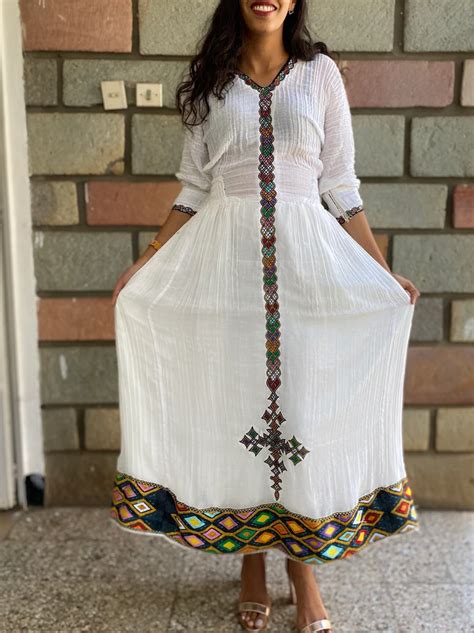 Traditional Dress Ethiopian Traditional Dresseritrean Dresshabesha