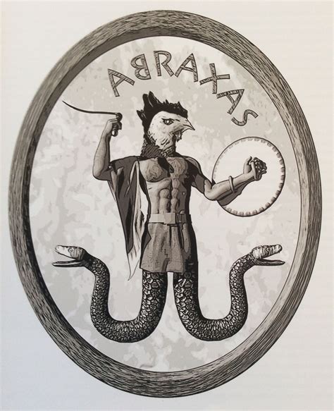 Abraxas A Gnostic Deity Wikiabraxas Occult Art Occult Esoteric Art