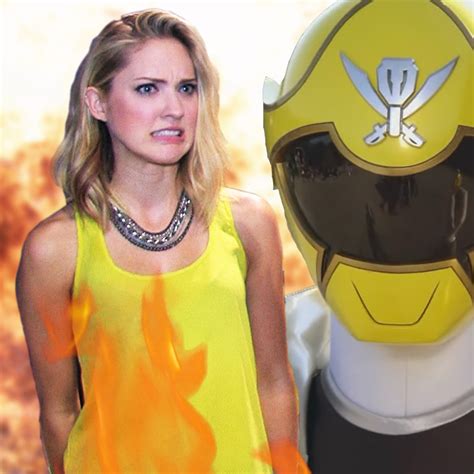 ciara hanna caught on fire during power rangers — hyperdrive pictures