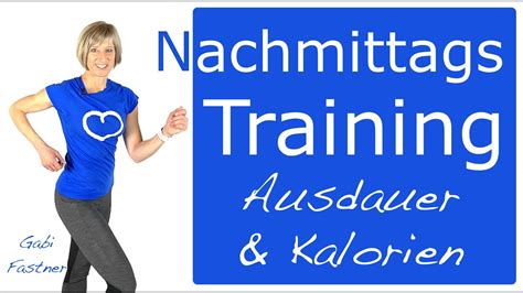 🌸 45 Min Nachmittags Training Ausdauer Und Kalorien Ohne Geräte