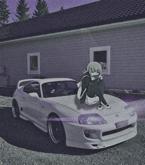 Noise Wallpaper Anime Girl Aesthetic Toyota Supra Mk4 Imagenes